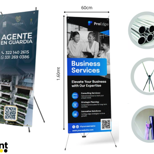 Banner de Aluminio .60x1.60mt