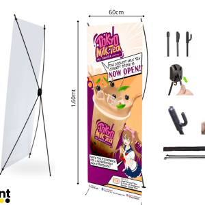 Banner económico .60x1.60mt